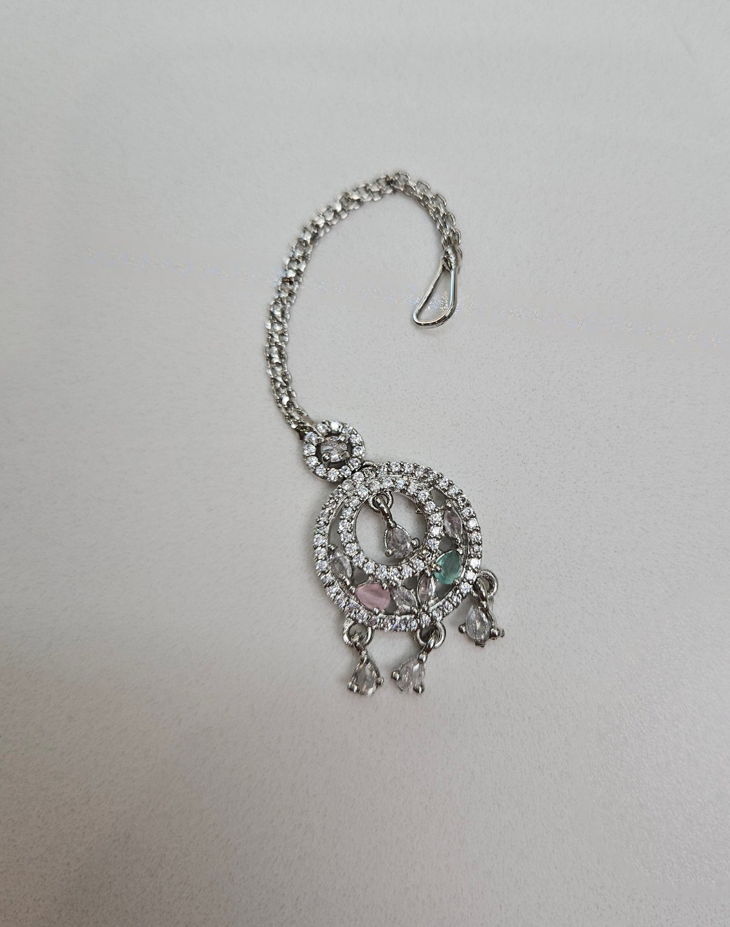 Silver Finish AD Necklace