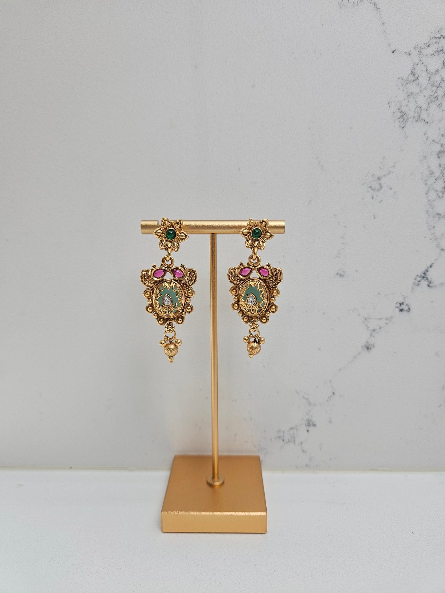 Rajwadi Heritage Necklace Set