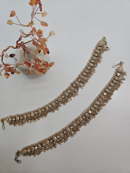 Roop Kundan Anklets