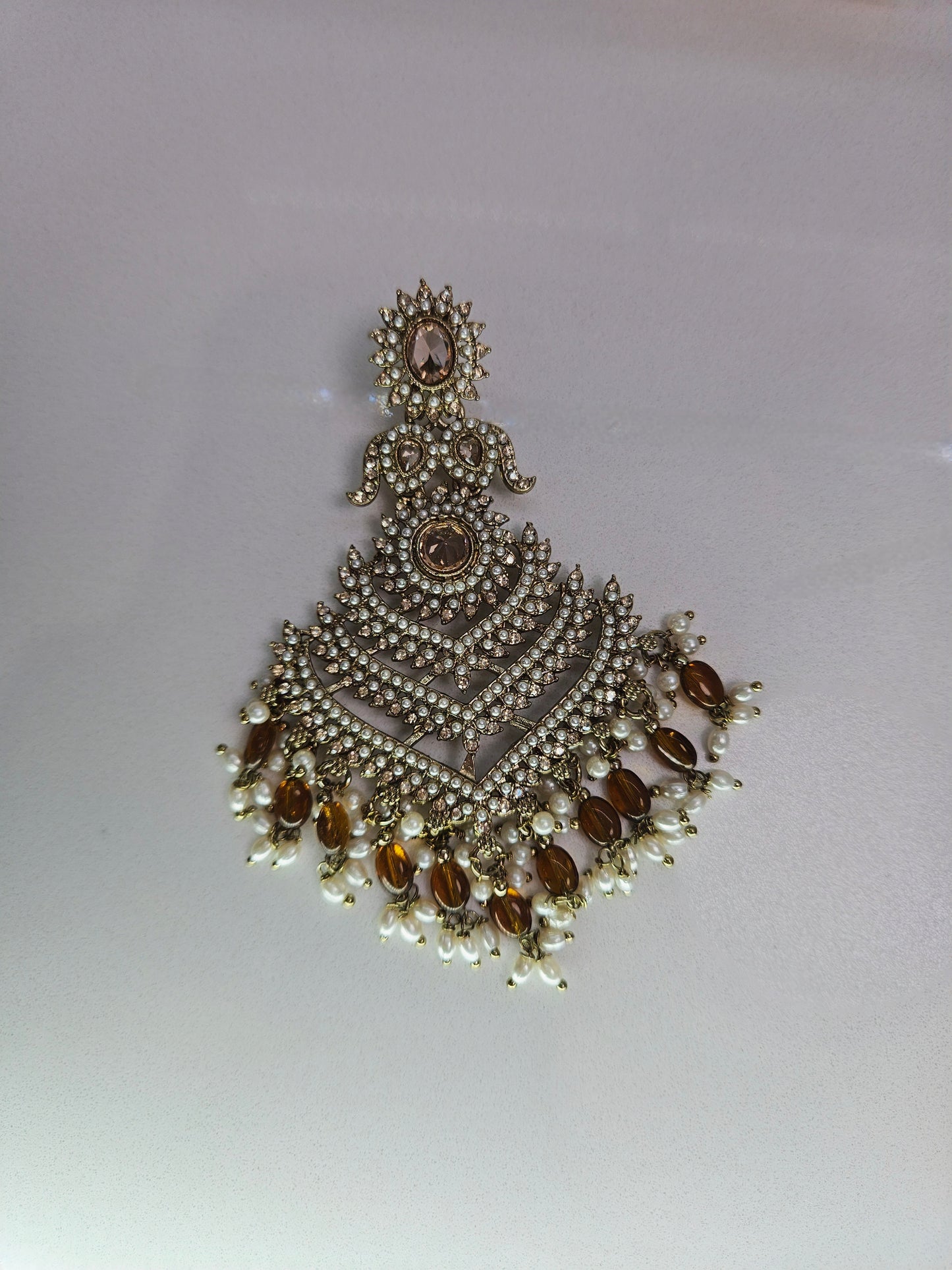 Pakistani Earrings with Tikka Set