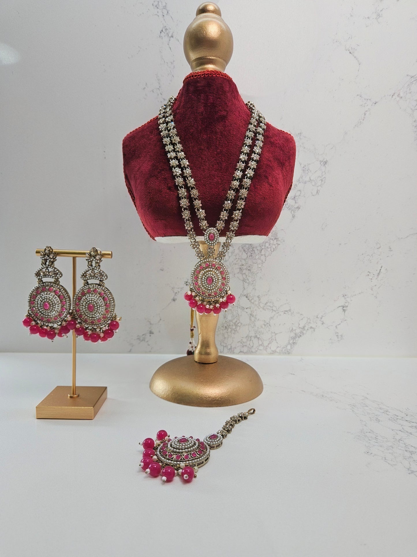 Handcrafted Kundan Bridal Set