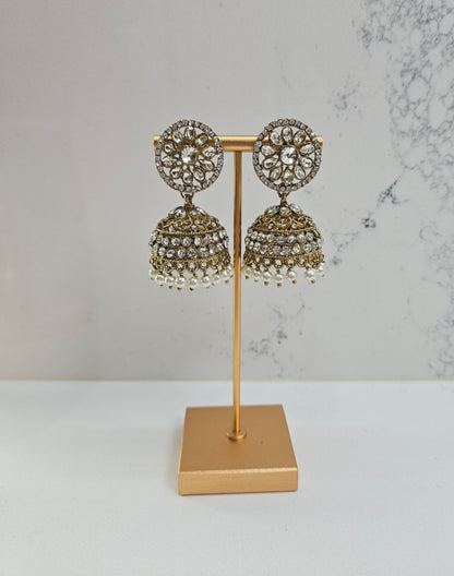 Pearl Choker Necklace Set