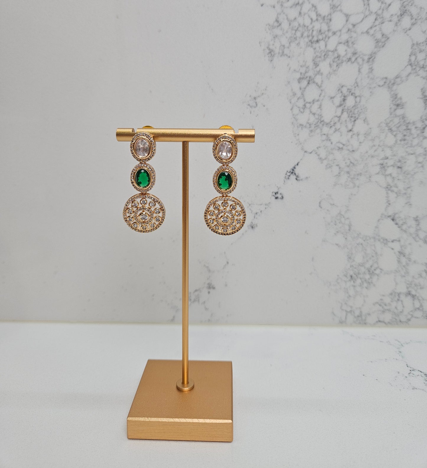 Premium Uncut Kundan Necklace Set