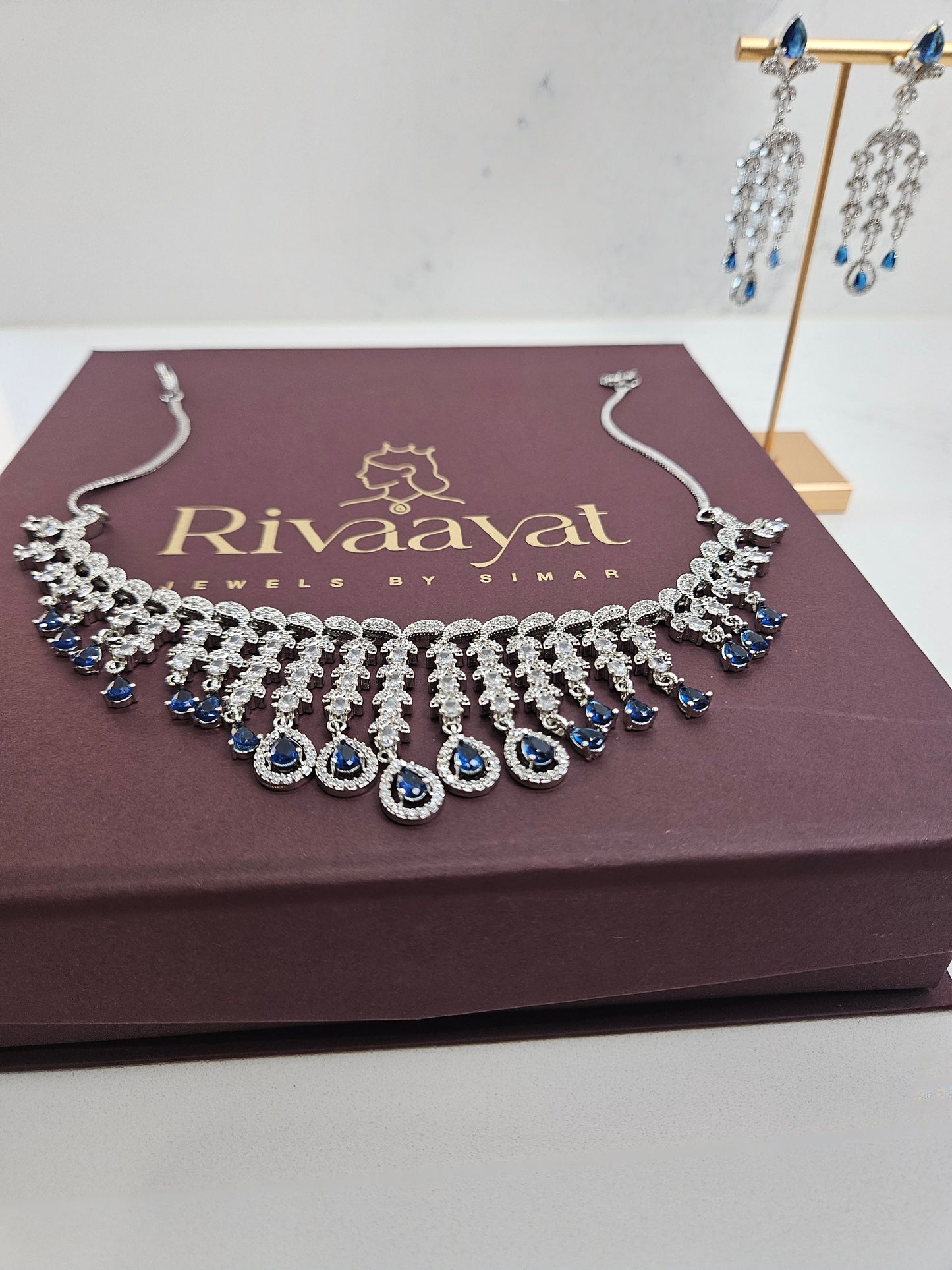 Premium AD Necklace Set