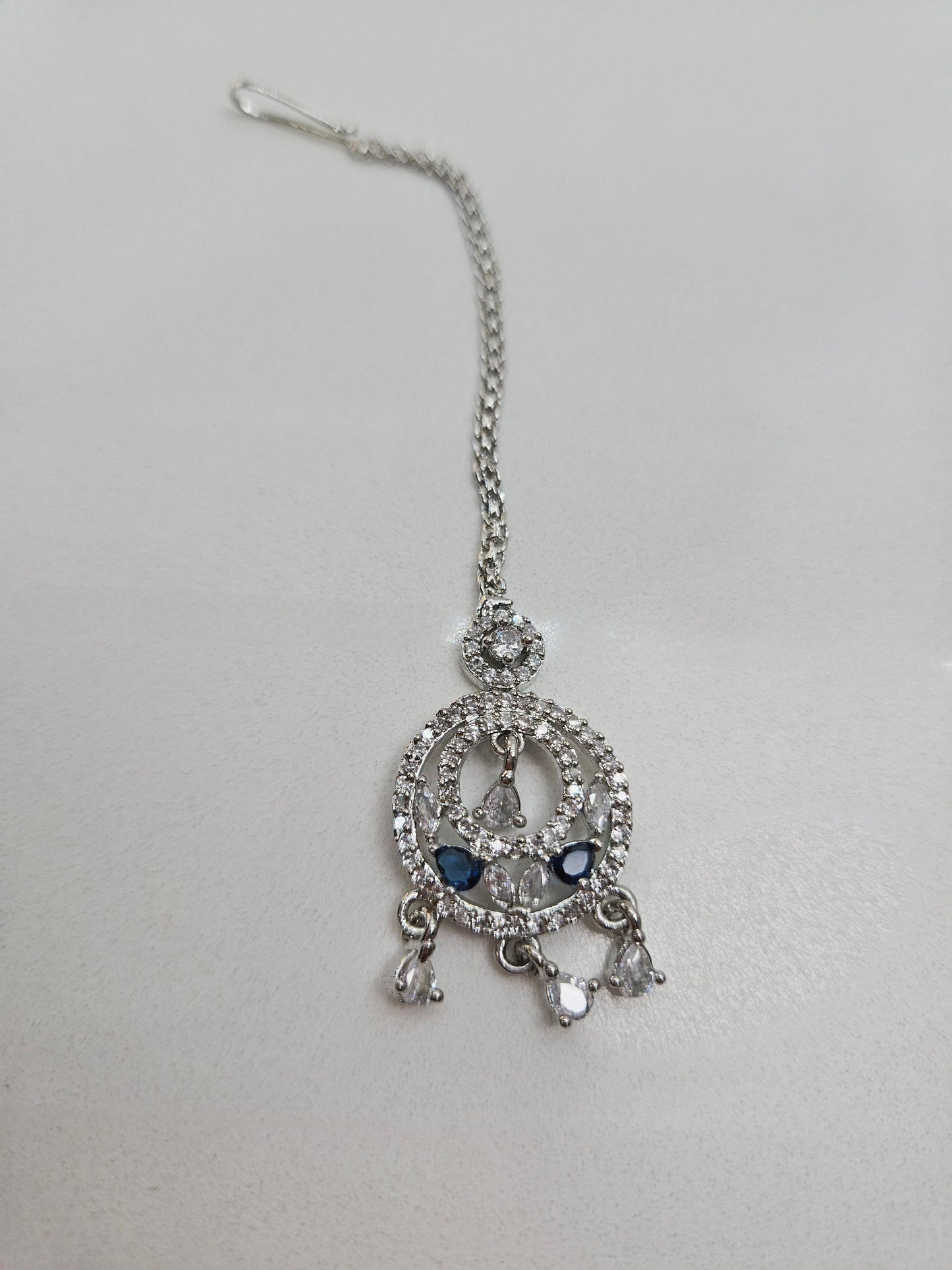 Silver Finish AD Necklace