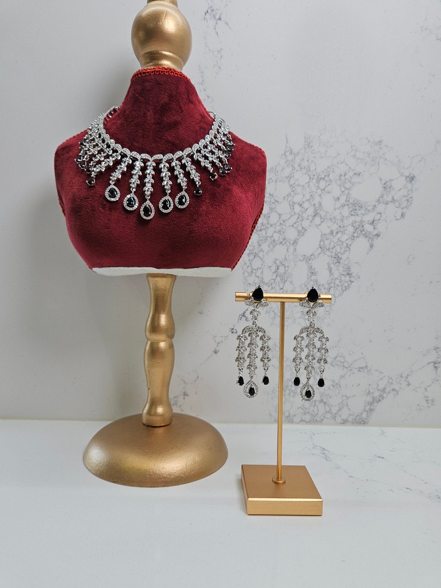 Premium AD Necklace Set