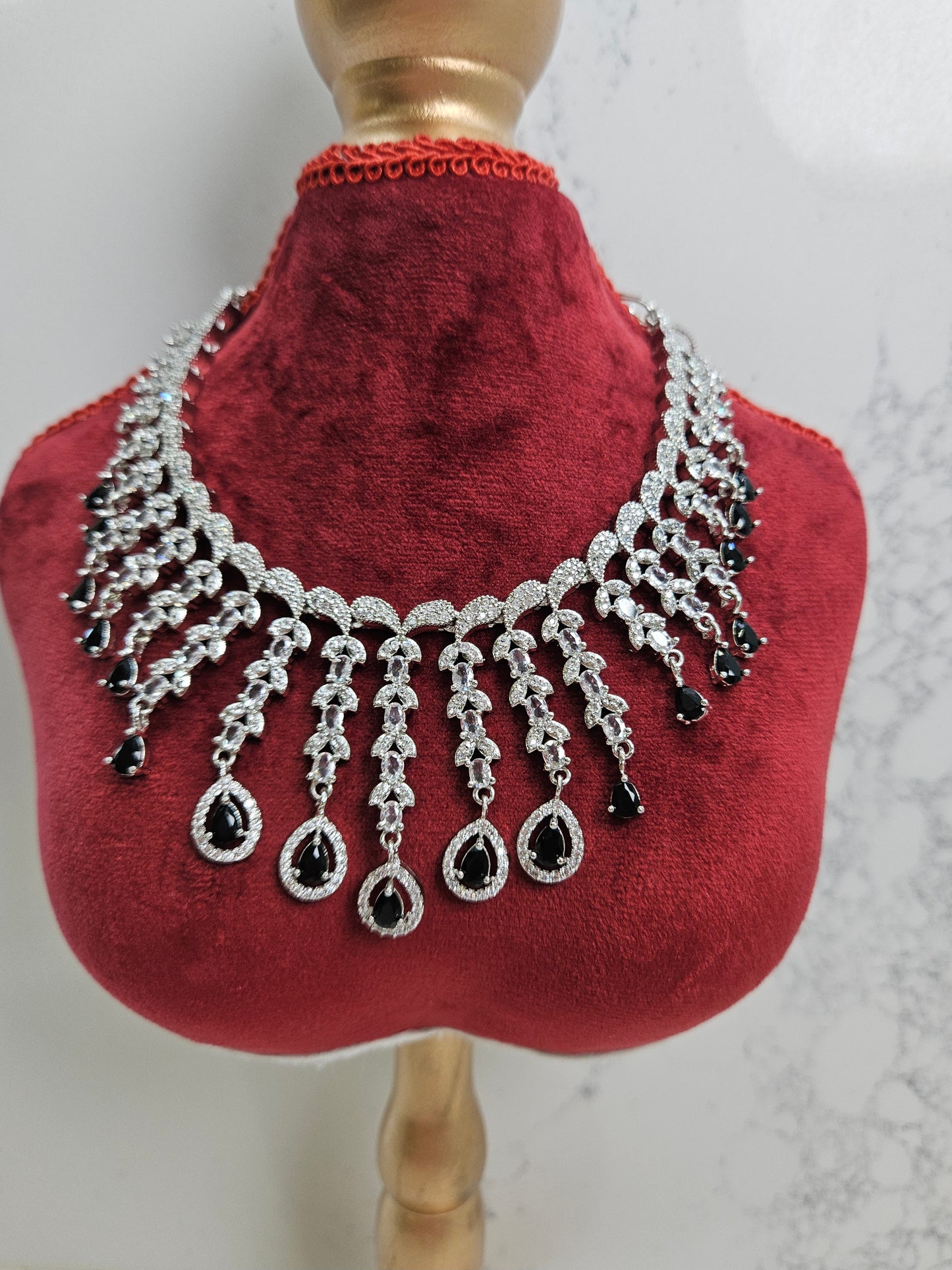 Premium AD Necklace Set