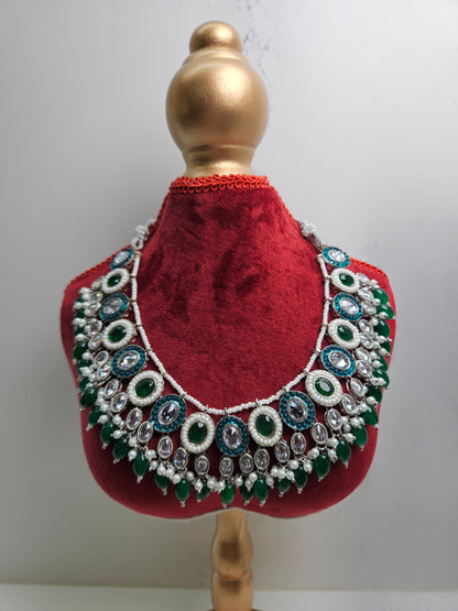 Moissanite Necklace Set