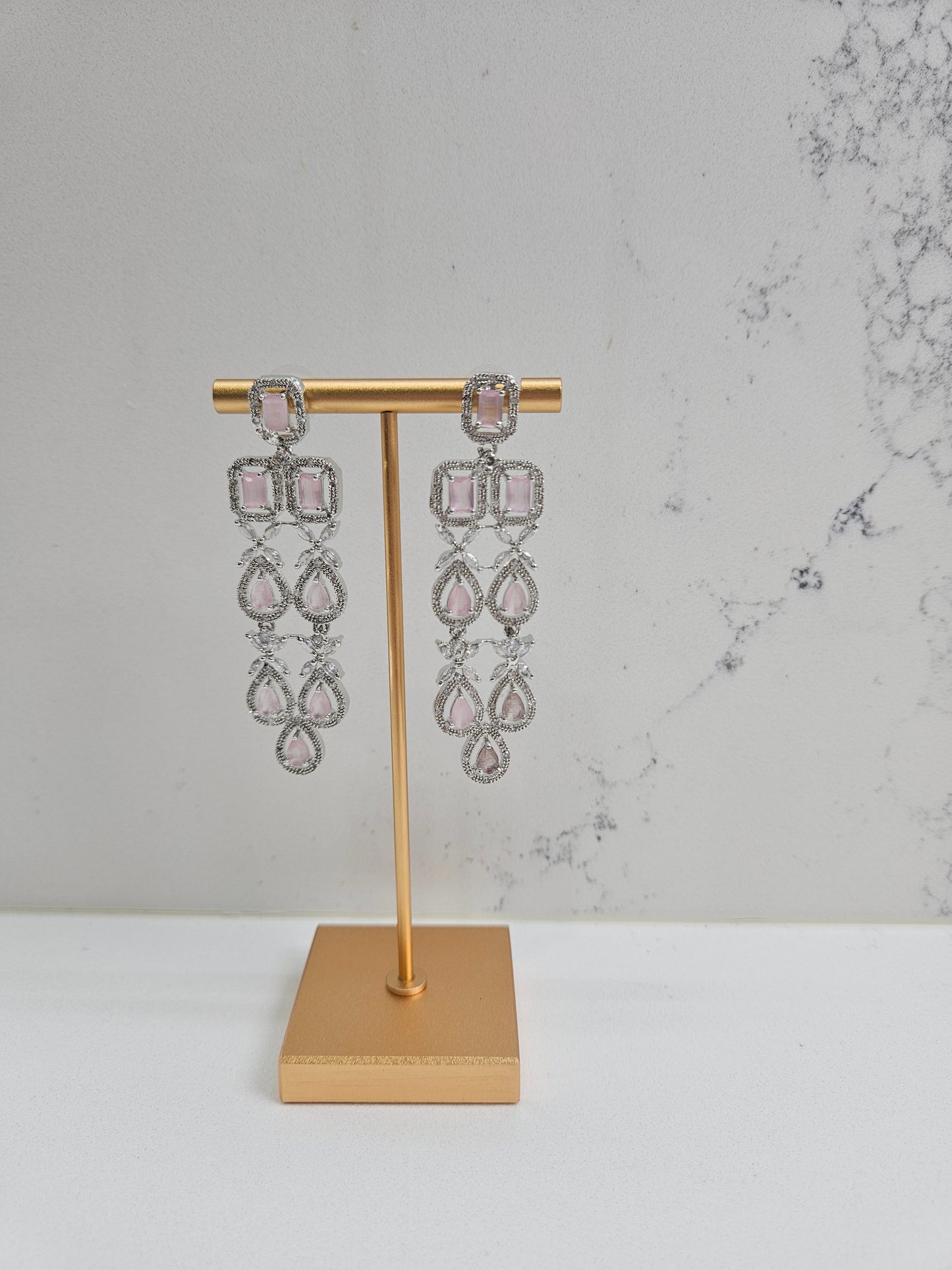 Rivaay American diamond Jewellery Set