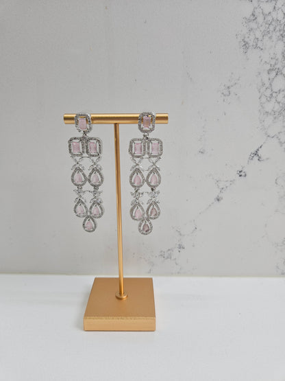 Rivaay American diamond Jewellery Set