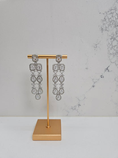 Rivaay American diamond Jewellery Set