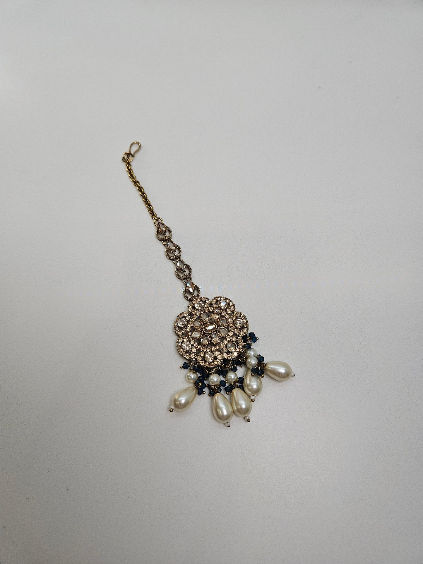 Antique Gold-Toned Kundan Polki Choker