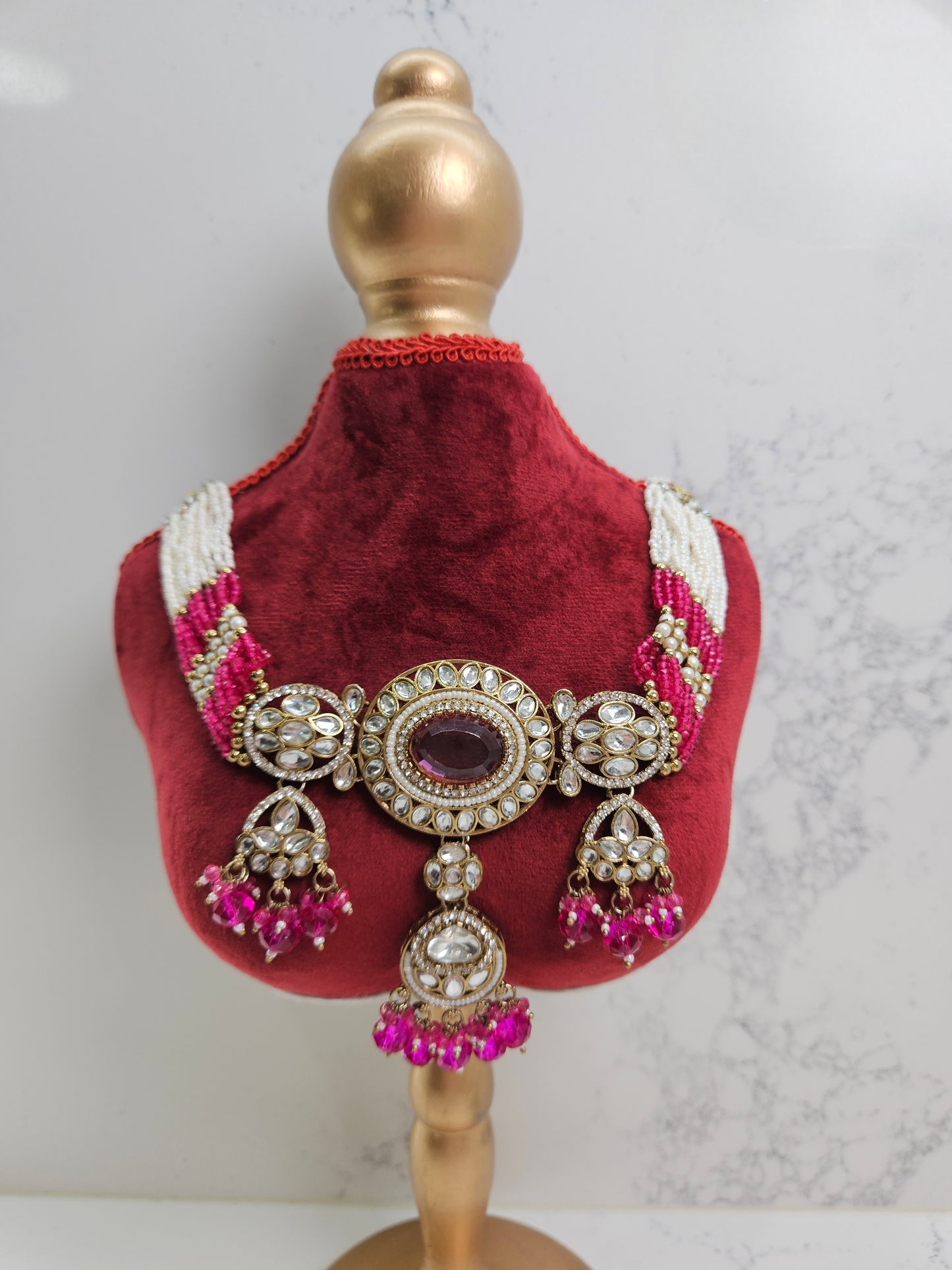 Royal Handcrafted Kundan Jewelry Set