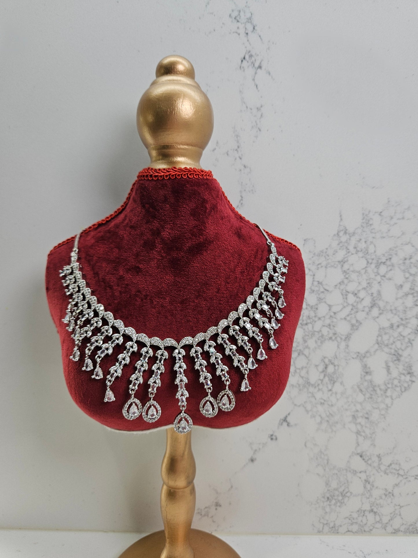 Premium AD Necklace Set