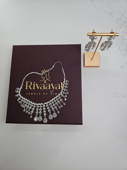 Premium AD Necklace Set