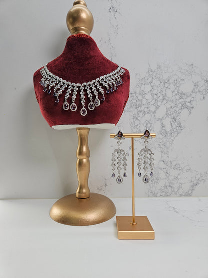 Premium AD Necklace Set
