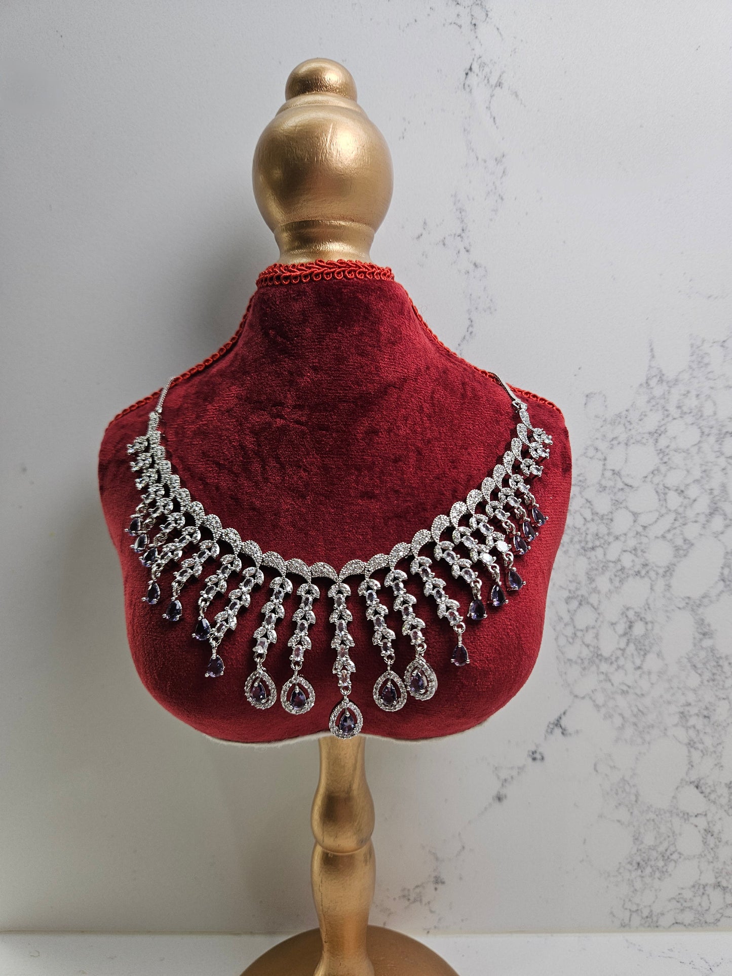 Premium AD Necklace Set