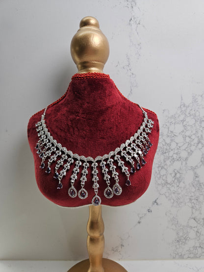 Premium AD Necklace Set