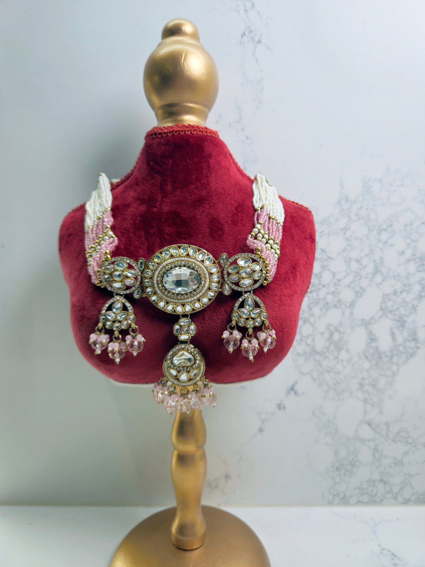 Royal Handcrafted Kundan Jewelry Set