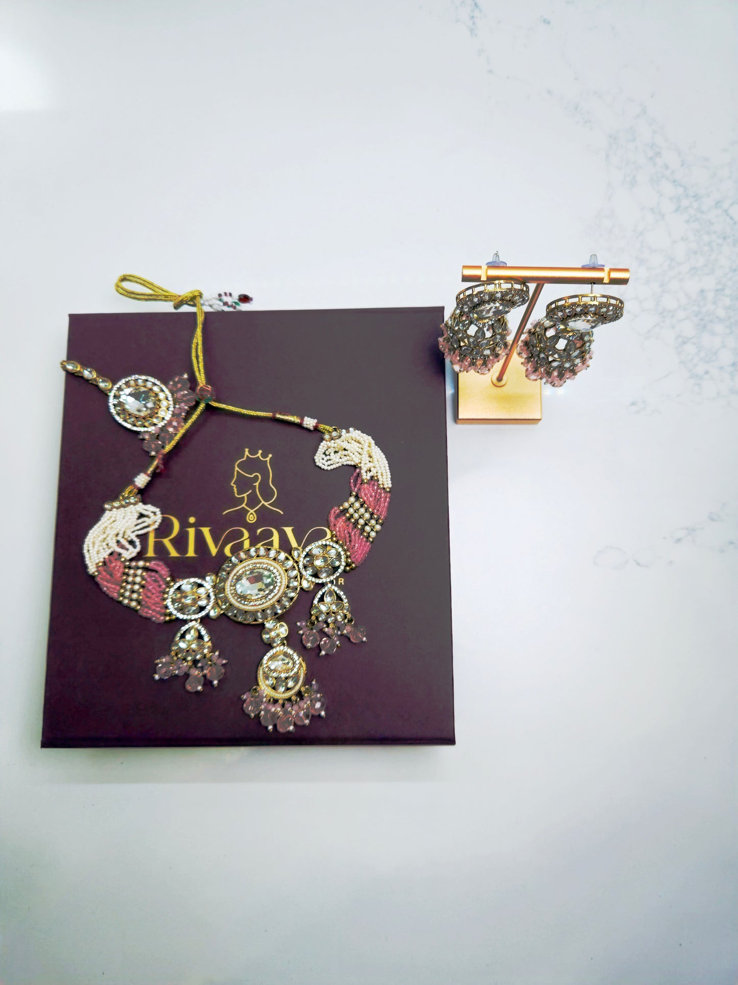 Royal Handcrafted Kundan Jewelry Set