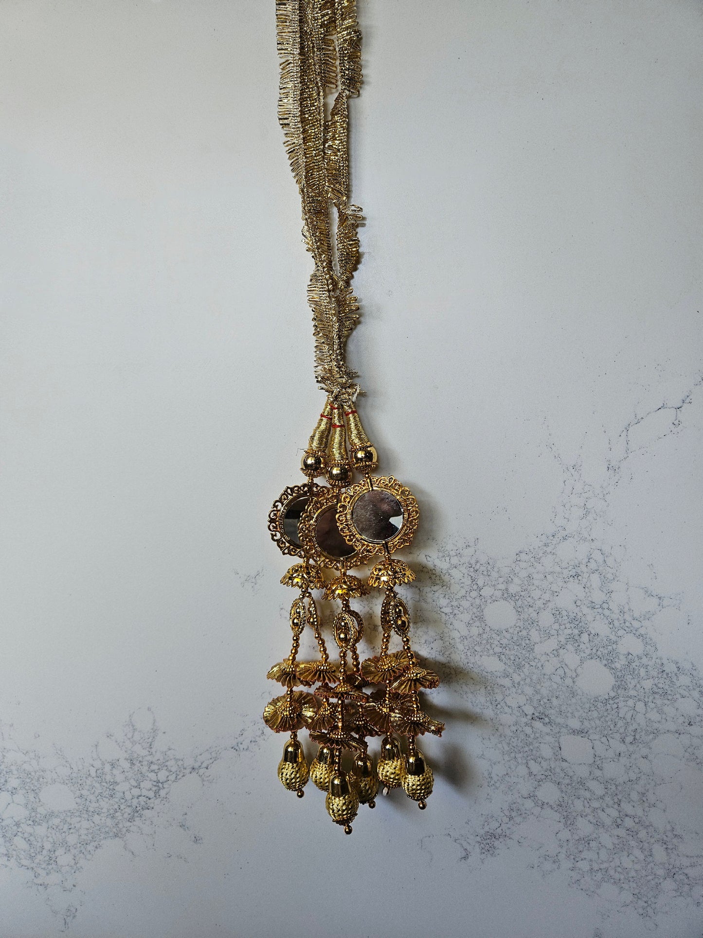 Punjabi Paranda with Mirrors and Beads