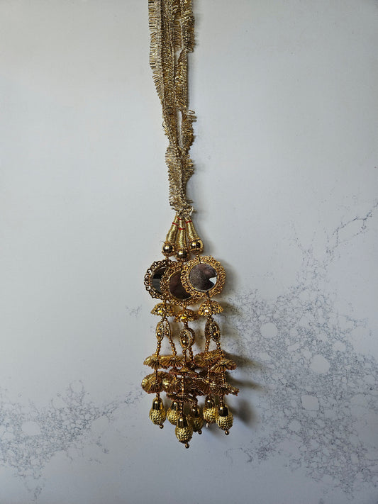 Punjabi Paranda with Mirrors and Beads