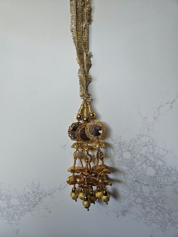 Punjabi Paranda with Mirrors and Beads