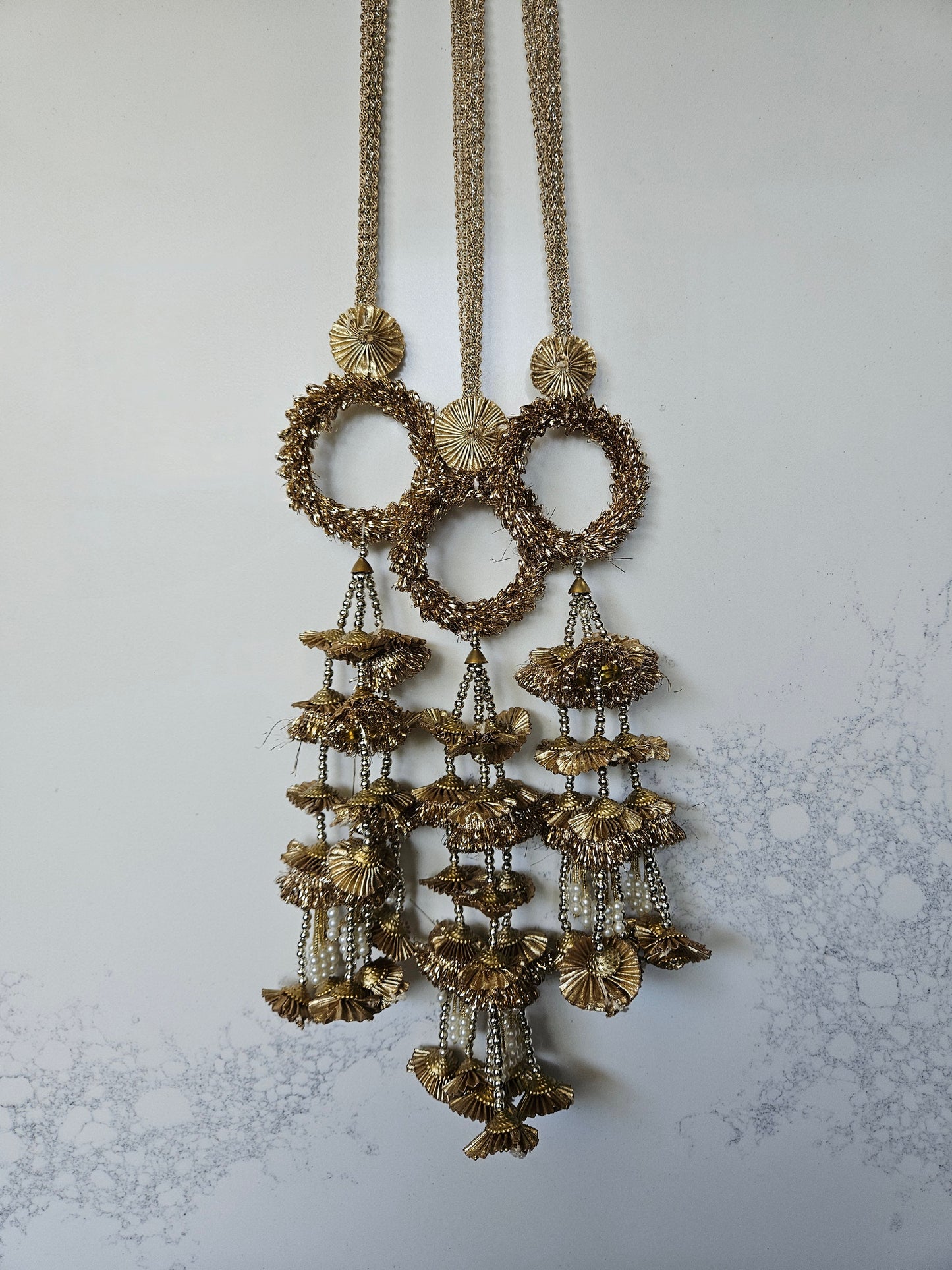 Punjabi Paranda with Decorative Tassels