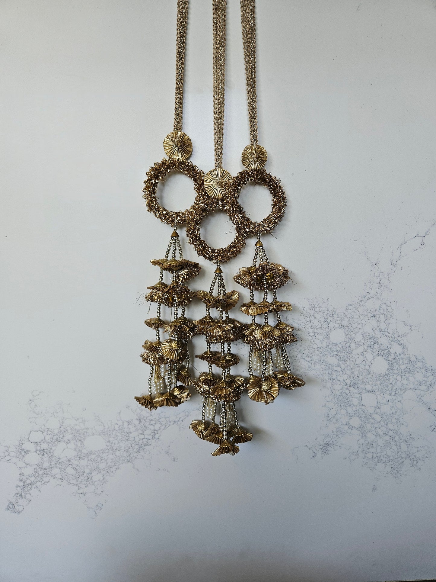 Punjabi Paranda with Decorative Tassels