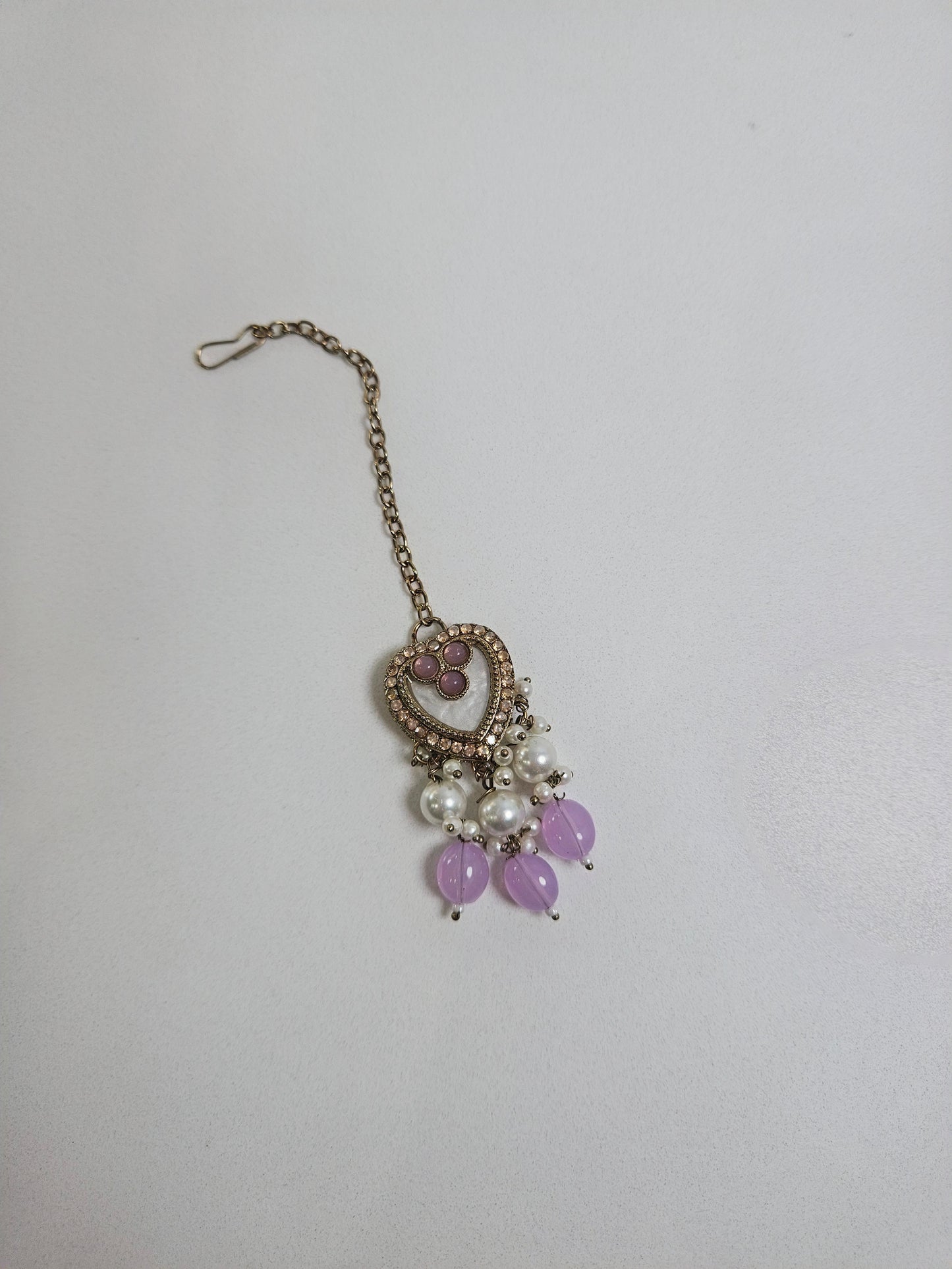 Gold Plated Kundan Necklace Semi Bridal