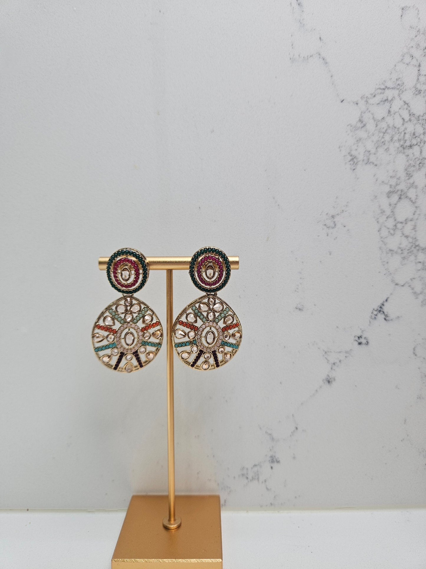 Multi Color Pakistani Necklace Set