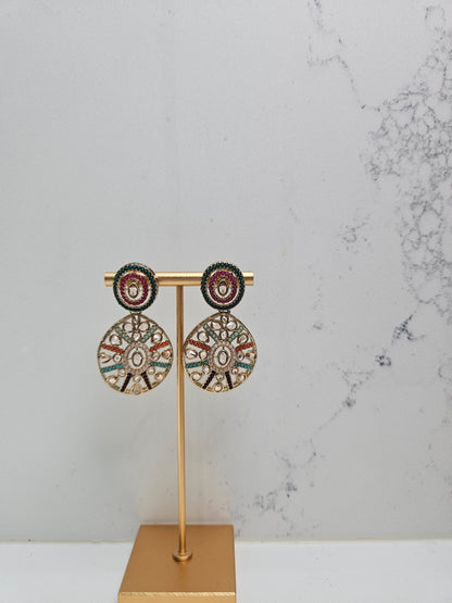 Multi Color Pakistani Necklace Set