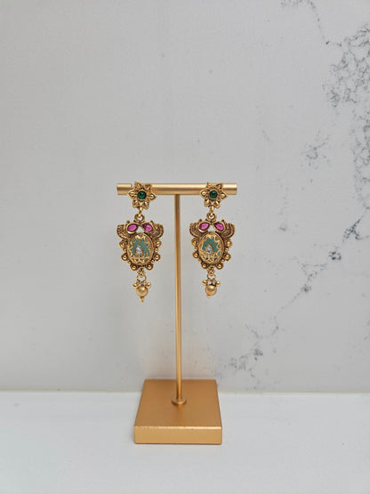 Rajwadi Heritage Necklace Set
