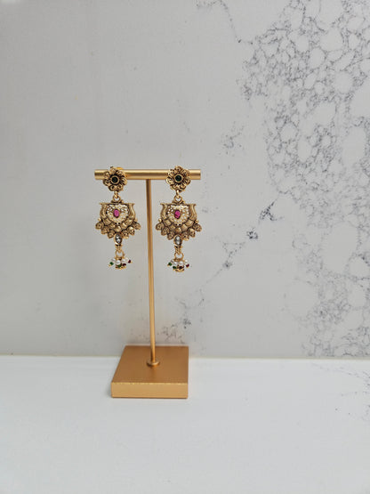 Rajwadi Heritage Necklace Set