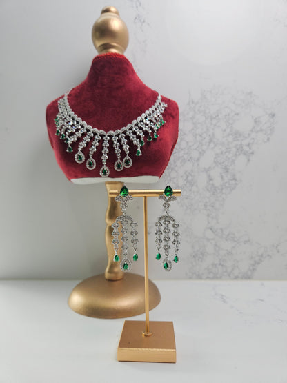 Premium AD Necklace Set