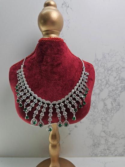 Premium AD Necklace Set