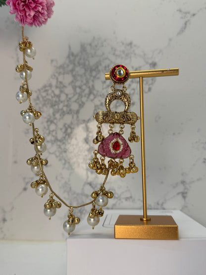 Kashmiri Earring with Sahare