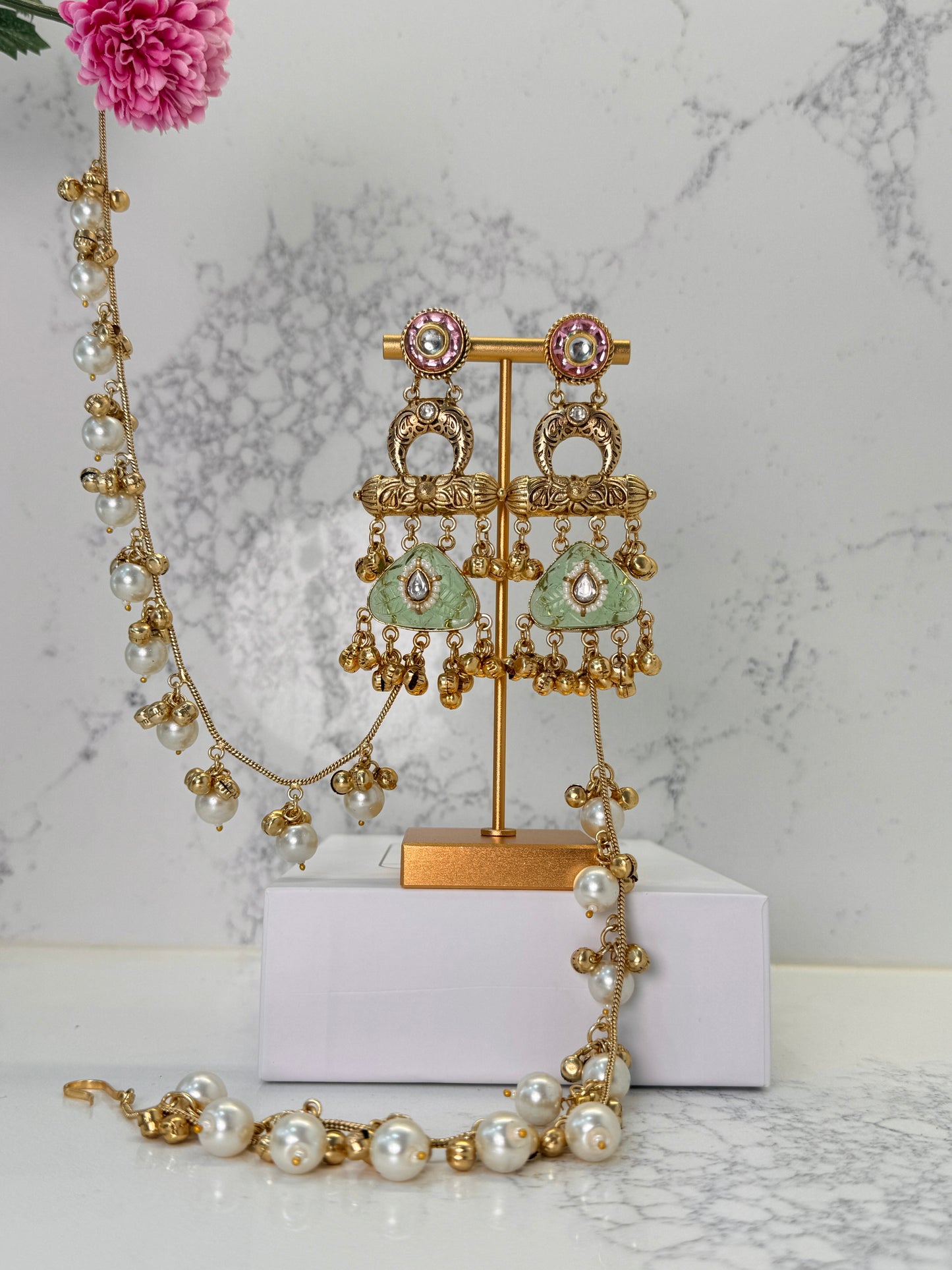 Kashmiri Earring with Sahare