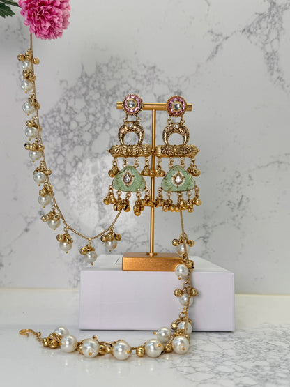 Kashmiri Earring with Sahare