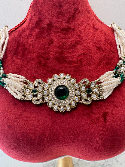 Choker Necklace Set