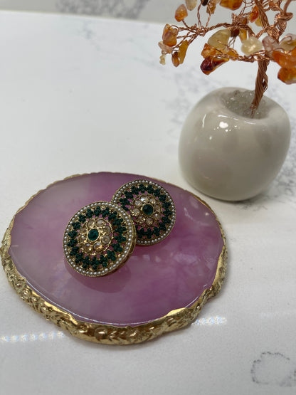 Kundan Studs