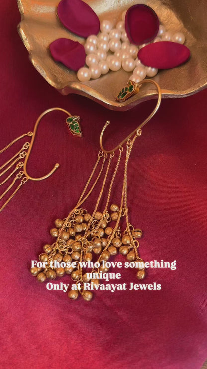 Kashmiri Earcuffs