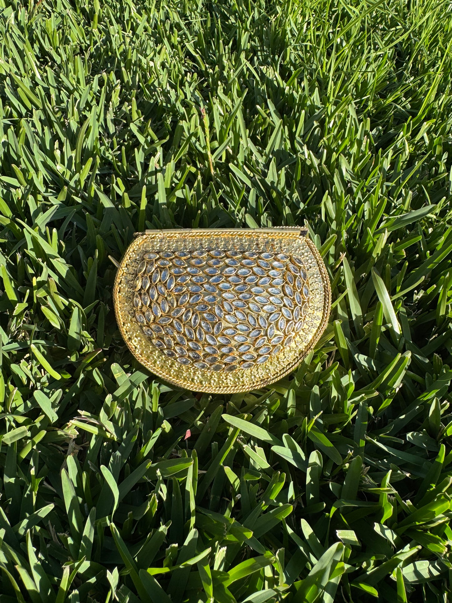Mini Gold Clutch