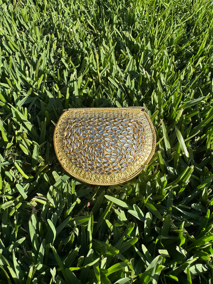 Mini Gold Clutch
