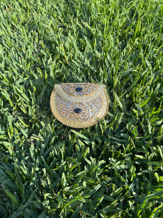 Mini Gold Clutch