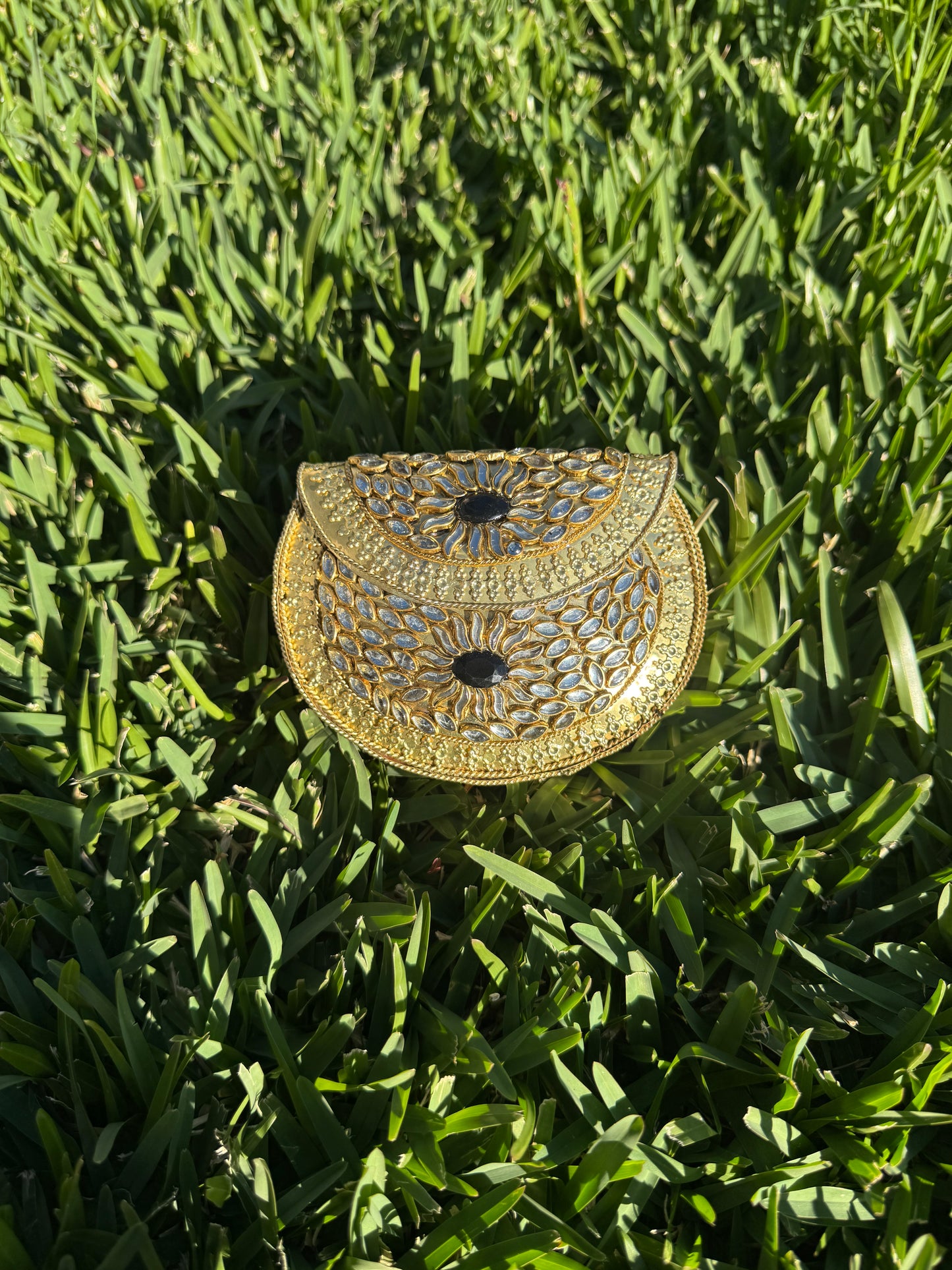 Mini Gold Clutch